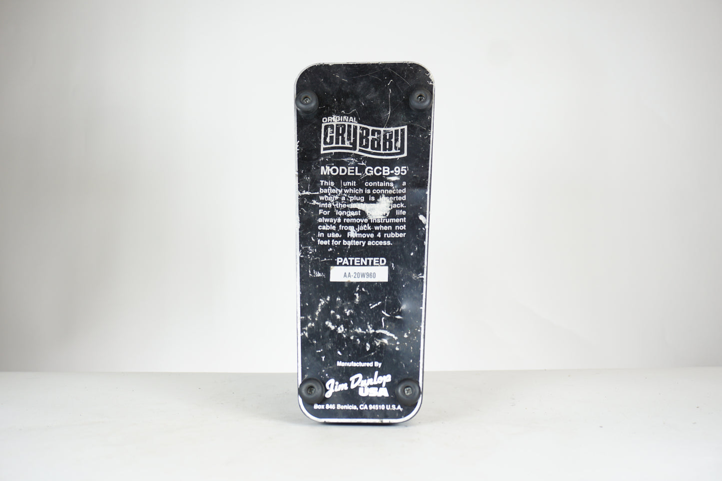 Jim Dunlop GCB-95 Orignal Cry Baby Wah