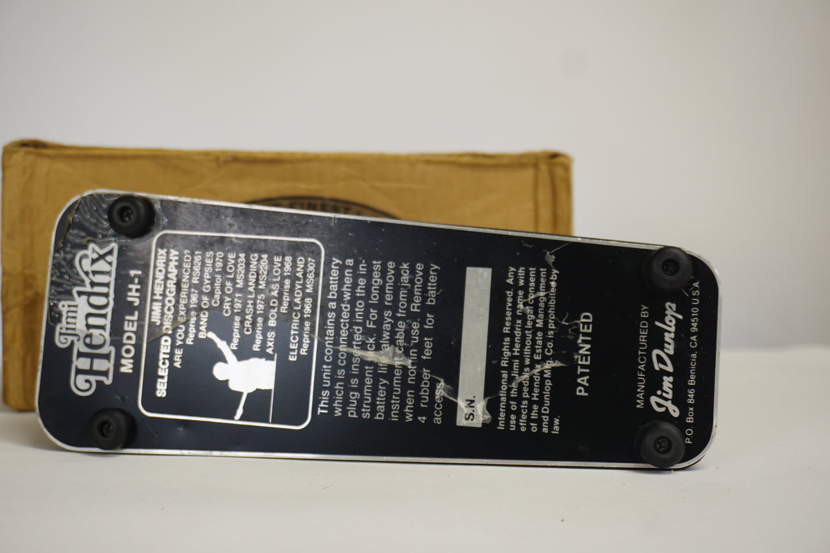 Dunlop JH-1 Jimi Hendrix Wah with Box - detail 2