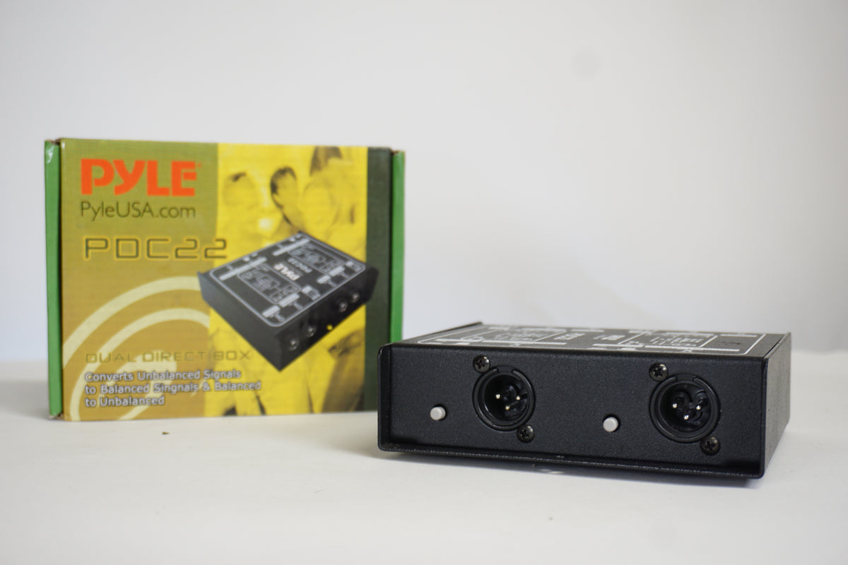 Pyle PDC22 Dual Direct Box with Box - detail 2