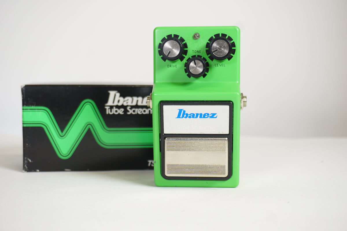 Ibanez TS9 Tube Screamer Overdrive with Box - front view